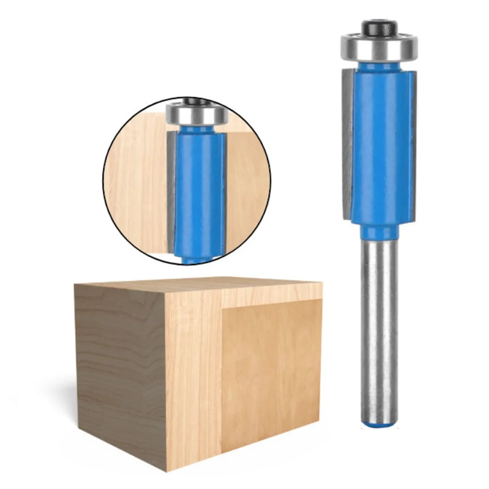 6mm Shank Tungsten Steel Alloy Milling Cutter Router Bit Engraving Tools Wood MDF Carving Cutter - 6x1 / 2x25.4mm - 1