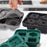 2 in 1 Silicone Ice Cube Tray Ice Making Mold with Funnel (BPA Free, No FDA Certificate) - Grey - 5