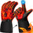 1 Pair Touch Screen Heating Gloves Multi-Function Temperature Adjustable Electric Thermal Gloves for Snowboard Cycling Ski (No Battery) - 5