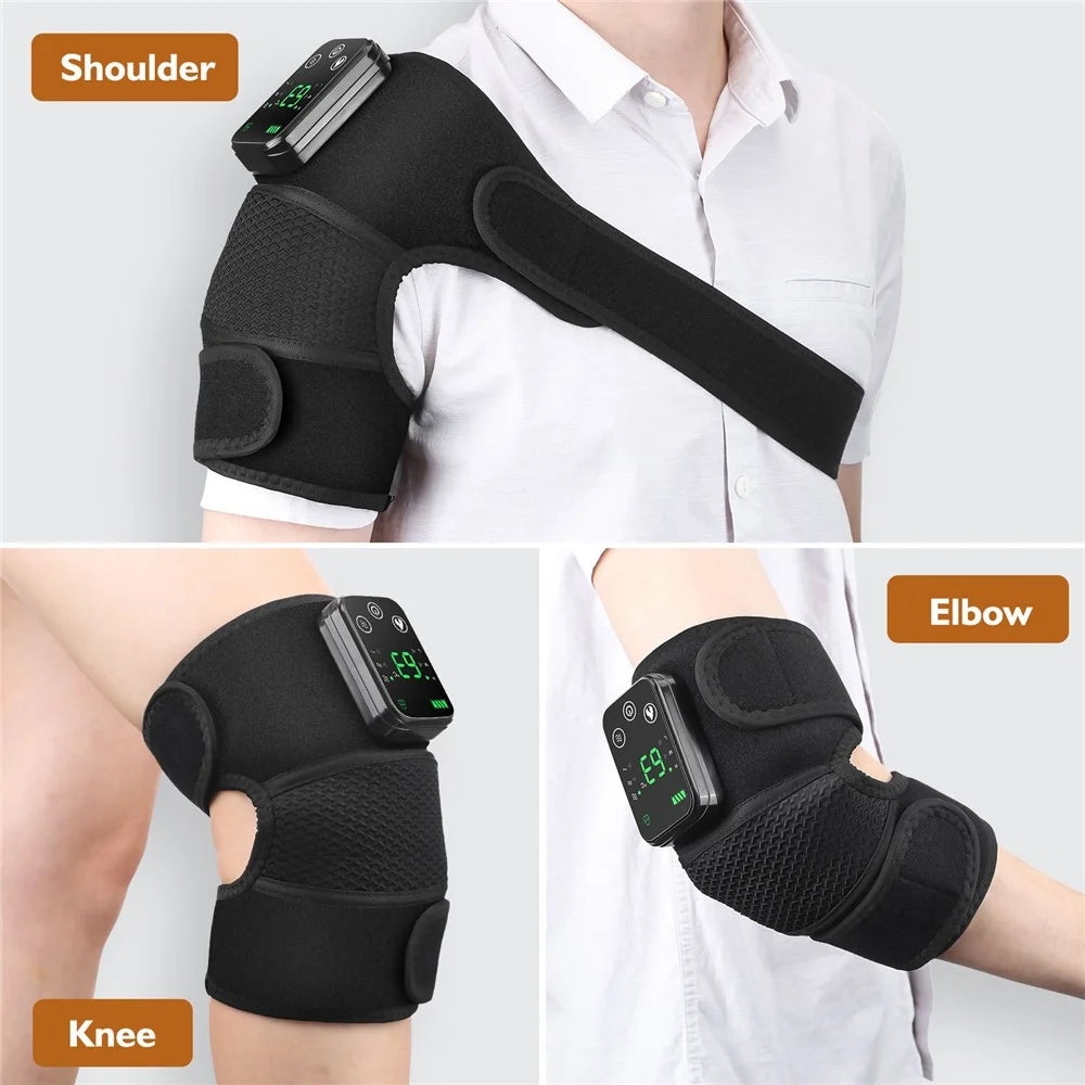 HAILICARE 1Pc Electric Heating Knee Massager Knee / Elbow / Shoulder Hot Compress Physiotherapy Instrument (CE / ROHS / FCC Certified) - 3