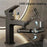Two Modes Faucet Tap Aerator Splashproof Adjustable Arm 1440 Degree Rotating Kitchen Sink Faucet Extender - Black - 3