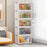 60.5*38*164cm 5 Layers Storage Box PP+HIPS+TPR Clear Door Clothes Snack Toy Storage Cabinet - 7