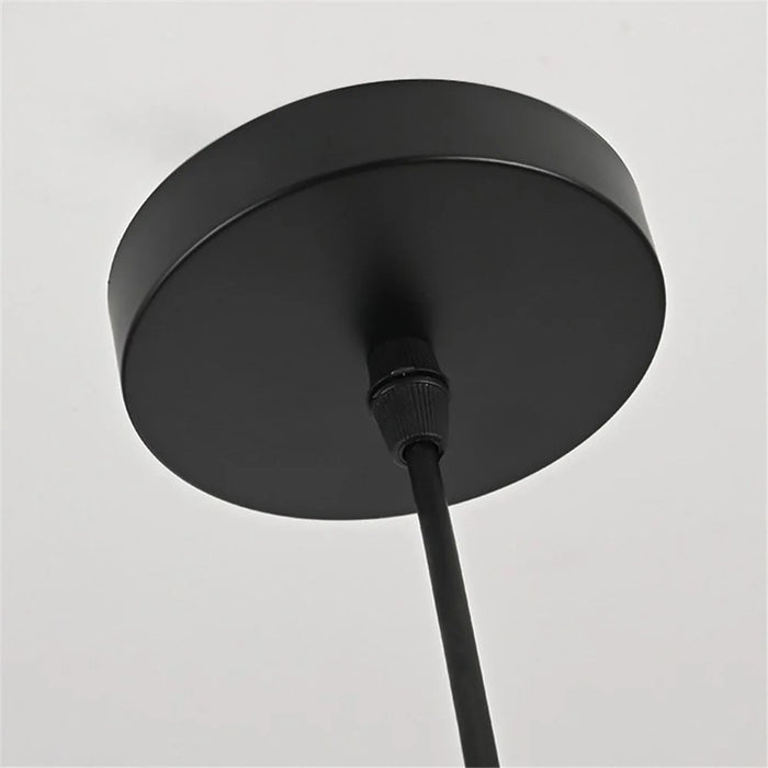 5W 3 Color Temperature LED Bulb Glass Chandelier Restaurant Bedroom Bar Small Chandelier Light - Smoke Grey - 2