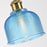 5W 3 Color Temperature LED Bulb Glass Chandelier Restaurant Bedroom Bar Small Chandelier Light - Smoke Grey - 3