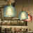 5W 3 Color Temperature LED Bulb Glass Chandelier Restaurant Bedroom Bar Small Chandelier Light - Smoke Grey - 4