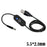 JUNSUNMAY DC 5.5x2.1mm to USB LED Touch Inline Dimmer Switch Controller for Single Color, Length 100cm - 2