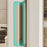 4 Drawers Kitchen Gap Organizer Narrow Dresser PP+PET+ABS Storage Cabinet 24.5x28.5x166CM - Transparent Tan - 4