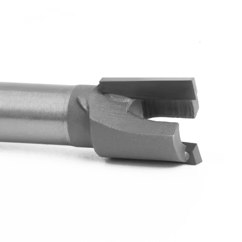 8mm Shank Wood Grooving Tool Steel + Tungsten Steel Alloy Woodworking Milling Cutter - 5