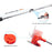 HILDA Electric Grass Trimmer Garden Pruner, 14-Piece Set with Battery and Charger, 1500mAh - US Plug - 2