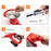 HILDA Electric Grass Trimmer Garden Pruner, 14-Piece Set with Battery and Charger, 1500mAh - US Plug - 5