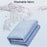 24V Low Voltage Graphene Infrared Heating Blanket 150 X 80cm, Electric Heated Blanket, EU Plug - Grey - 6