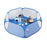 TG-PB061 Windproof Pet House Bed Foldable Pet Cat Cloth Fence Gift - 1