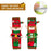 1 Pair Xmas Refrigerator Door Handle Cover Christmas Elf Design Fridge Handle Decorative Gift Cover - 3