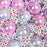 16Pcs / Set Christmas Balls 8cm ABS Ornaments Party Decoration Gifts Shatterproof Festival Hanging Pendants - Red - 5