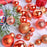 36Pcs 4 / 6 / 8cm Mixed Size Plastic Christmas Ball Ornaments Xmas Party Hanging Decoration Gift - Gold - 4