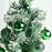 36Pcs 4 / 6 / 8cm Mixed Size Plastic Christmas Ball Ornaments Xmas Party Hanging Decoration Gift - Gold - 6
