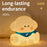 Cute Puppy Eye Protection Night Light Warm Light Tap Dimmable Table Lamp - 6