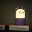 Cute Deer Night Light for Kids Room Tap Control ABS+Silicone Bedside Lamp - Purple - 4