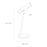 XIAOMI MIJIA MJTDO4YL Eye Protection Rechargeable Desk Lamp Multifunctional Table Light for Home Bedroom Office - 7