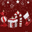 4Pcs / Set Christmas Tree Decoration Gift Candy Boot Candy Cane Xmas Hanging Ornament - 2