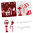 4Pcs / Set Christmas Tree Decoration Gift Candy Boot Candy Cane Xmas Hanging Ornament - 3