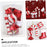 4Pcs / Set Christmas Tree Decoration Gift Candy Boot Candy Cane Xmas Hanging Ornament - 4