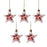 Christmas Tree Polygonal Star Decoration Star Shape Xmas Hanging Ornament - 5-pointed Star / 5Pcs - 1