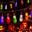 Halloween Hanging Witch Hat Glowing Ghost Light Decoration Party Props Gift - 3