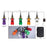 Halloween Hanging Witch Hat Glowing Ghost Light Decoration Party Props Gift - 7