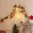 Solar Powered Christmas Flower Vine LED String Light IP66 Waterproof Xmas Party Gift Decor - 3m / 20-LED - 6