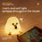 A017 Dark Circle Duck Silicone Night Light Three Brightness Adjustment Bedside Lamp - 2