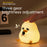 A017 Dark Circle Duck Silicone Night Light Three Brightness Adjustment Bedside Lamp - 3