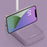 GIVELONG Home Dormitory LED Desk Lamp Rechargeable Eye Protection Night Light - Purple - 5