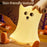 Silicone Night Light Halloween Ghost-Shaped Bedside Touch Lamp for Room Decor - 7