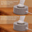 Simple Toggle Lever Switch Small Night Light Creative Corridor Desktop Bedside Lamp - Grey - 3