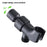 Water Saving 10 Modes Handheld Filter Shower Head with Stainless Steel Hose + Bracket, Matte Black - 4