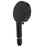 Water Saving 10 Modes Handheld Filter Shower Head with Stainless Steel Hose, Matte Black - 2
