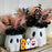 20cm Creative Spooky Halloween Ghost Bucket Decor Vase Planter for Home Office - 2