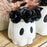 20cm Creative Spooky Halloween Ghost Bucket Decor Vase Planter for Home Office - 3