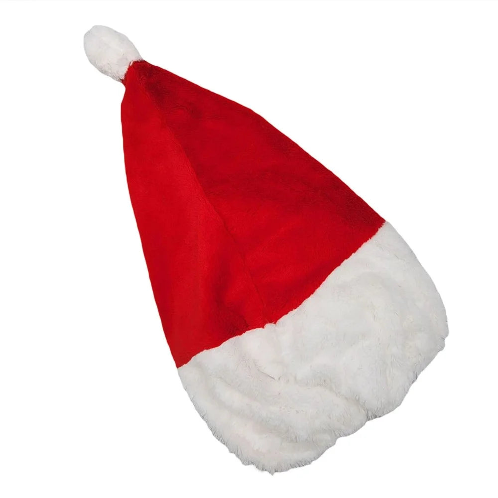 Motorcycle Helmet Christmas Hat Outdoor Funny Santa Claus Motorcycle Helmet Plush Cover - 4