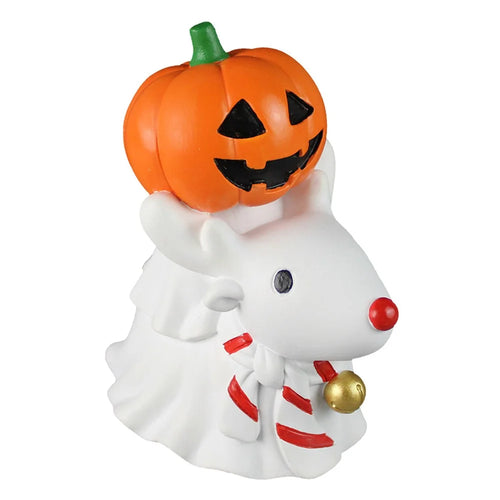 Halloween Christmas Cute Small Ornaments Decorative Pumpkin Knight Reindeer Desktop Ornaments Decoration - 1