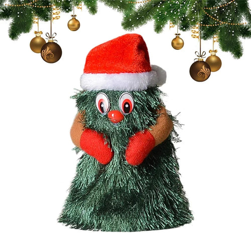 Dancing Christmas Tree Swinging Rotating Music Electric Children's Toy Christmas Gift Ornaments M - 1
