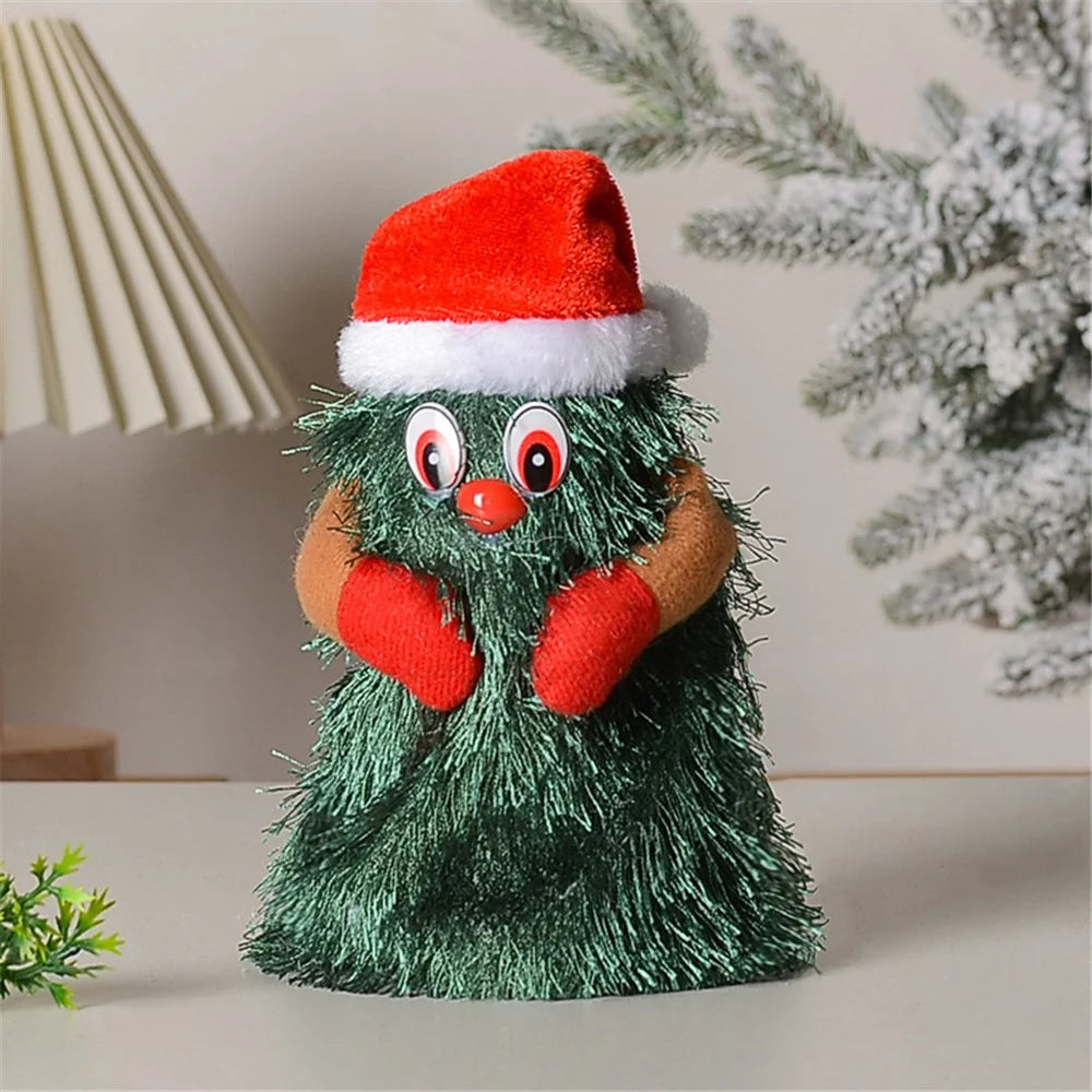 Dancing Christmas Tree Swinging Rotating Music Electric Children's Toy Christmas Gift Ornaments M - 4