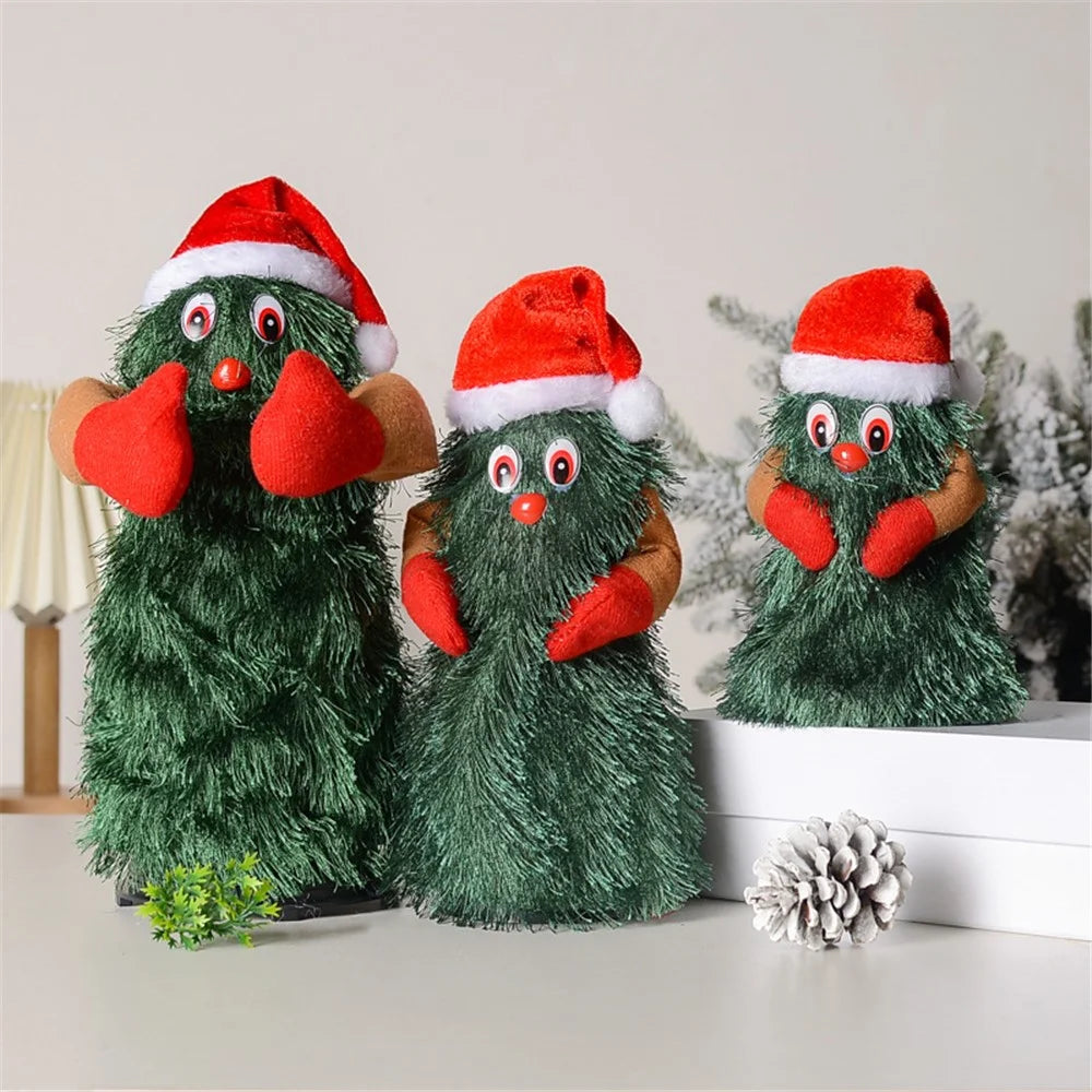 Dancing Christmas Tree Swinging Rotating Music Electric Children's Toy Christmas Gift Ornaments M - 6