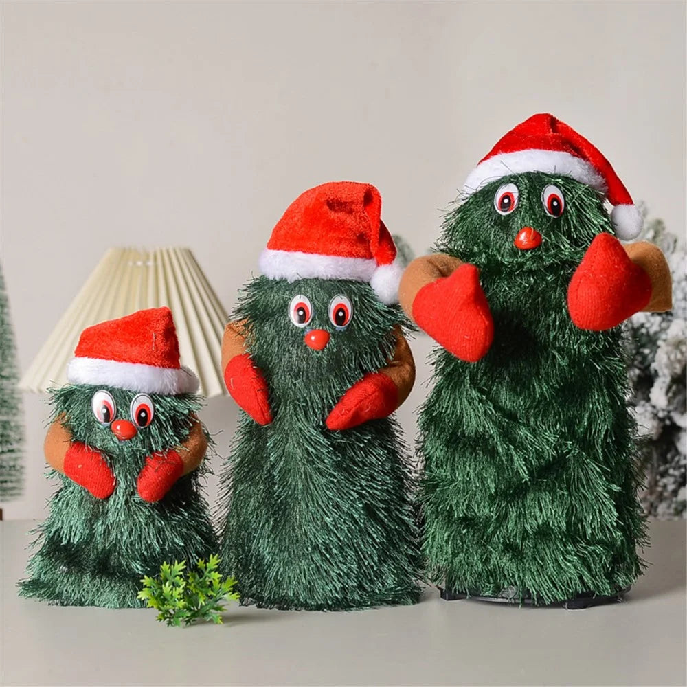 Dancing Christmas Tree Swinging Rotating Music Electric Children's Toy Christmas Gift Ornaments M - 7