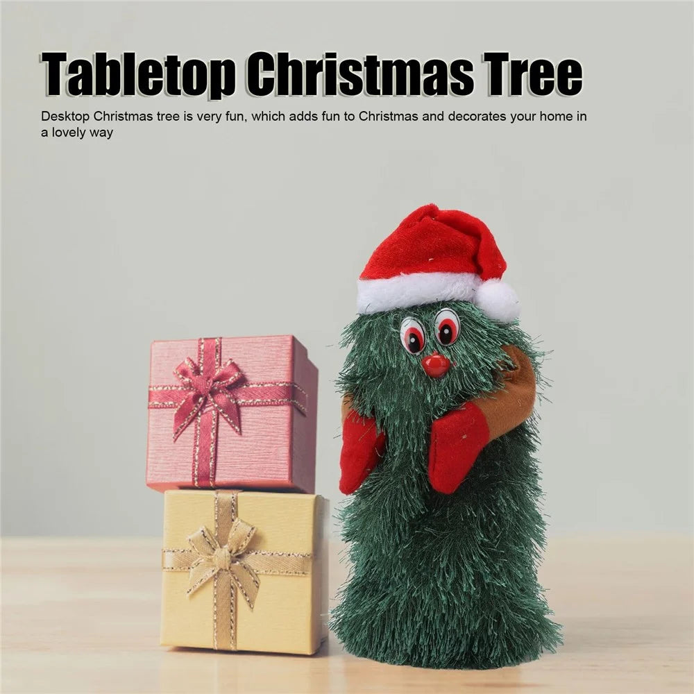 Dancing Christmas Tree Swinging Rotating Music Electric Children's Toy Christmas Gift Ornaments L - 2