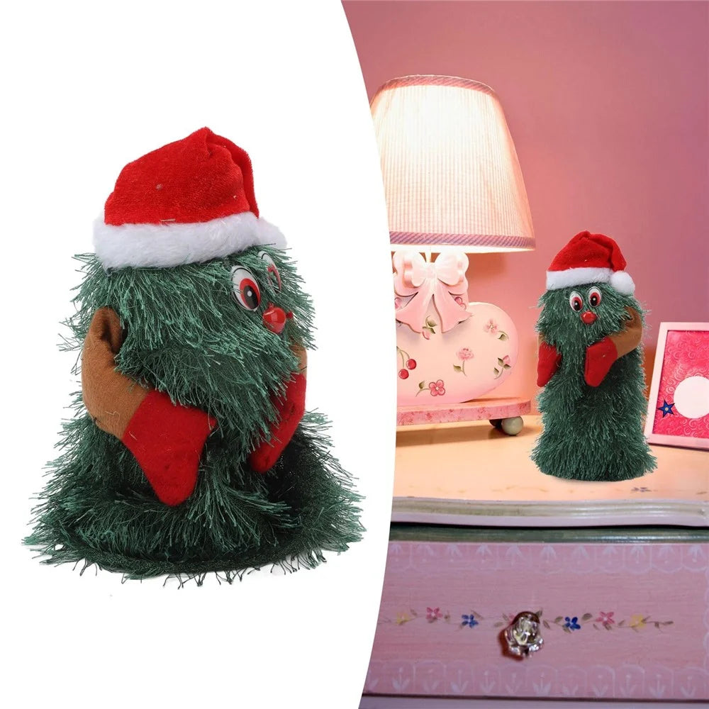 Dancing Christmas Tree Swinging Rotating Music Electric Children's Toy Christmas Gift Ornaments L - 4
