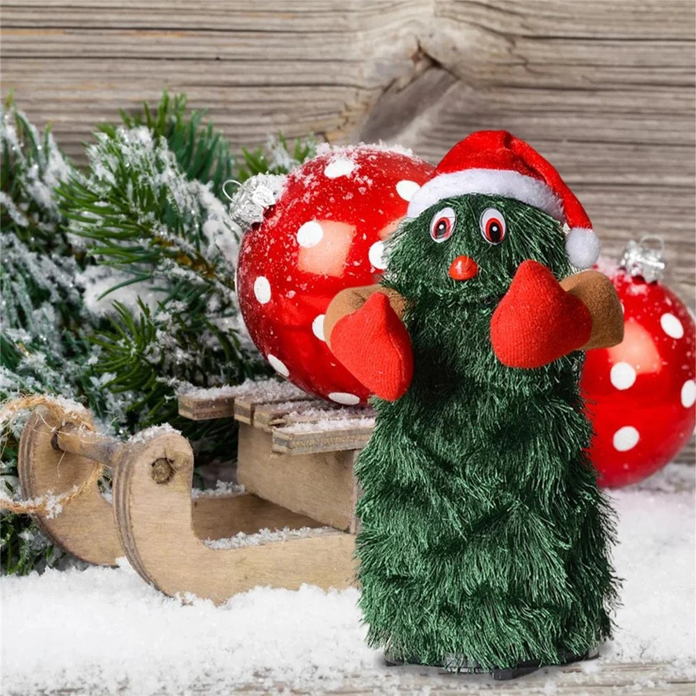 Dancing Christmas Tree Swinging Rotating Music Electric Children's Toy Christmas Gift Ornaments L - 6