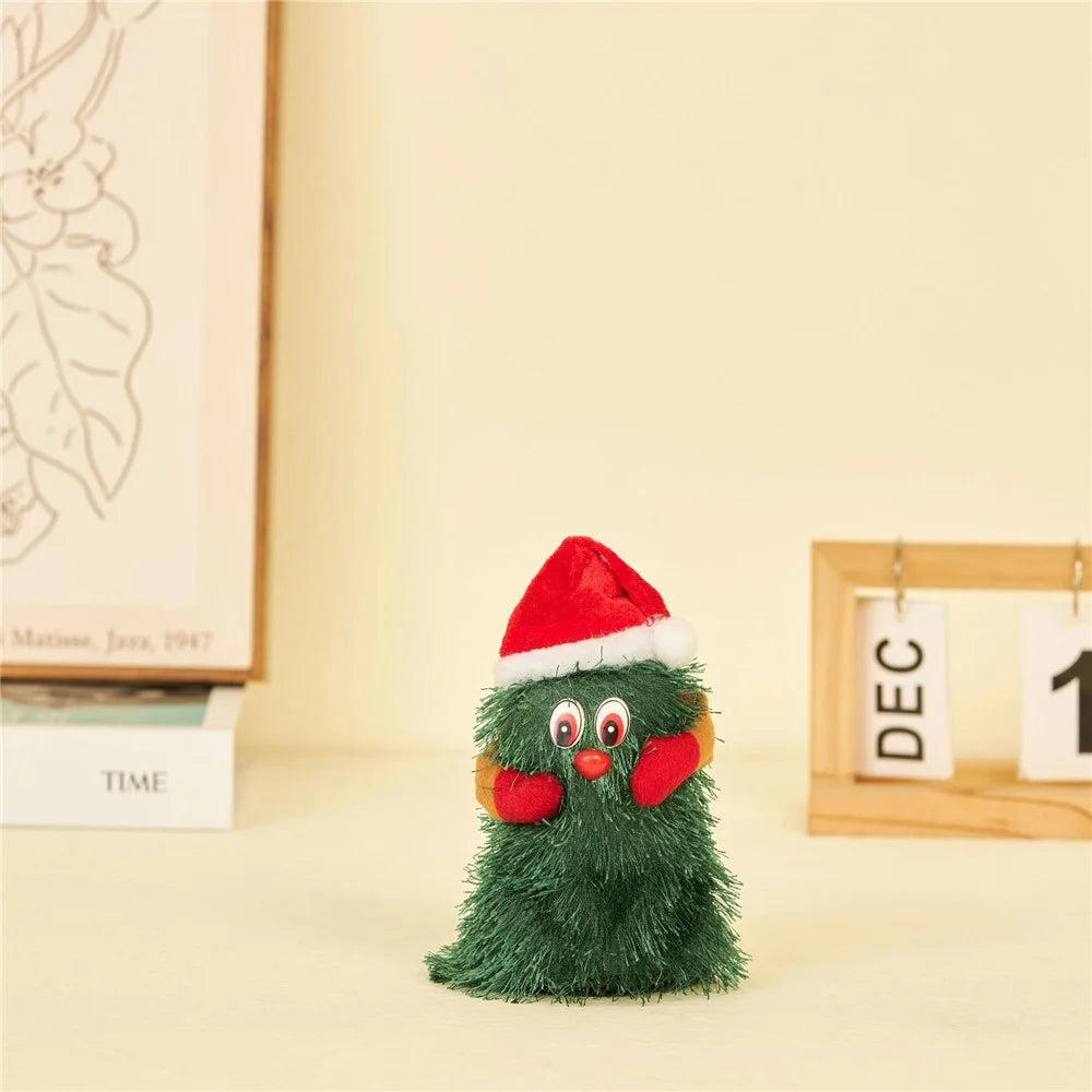 Dancing Christmas Tree Musical Rotating Animated Christmas Decoration Gifts for Kids - 4