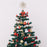 Christmas Tree Topper Glitter Snowflake Christmas Toppers Star Tree Top Ornament Decorations - Style B - 6